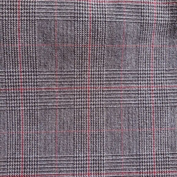 Eddie Bauer Pants Womens 10 Stretch Straight Leg Brown Glen Check Plaid Trousers - Picture 3 of 15